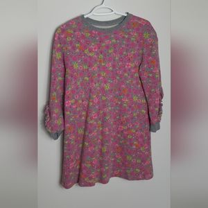 PRE LOVED - Kate Spade | Marker Floral Ruffle Sleeve Dress size small